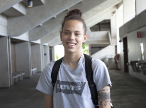 Photo of Lady Sharks basketball player Alexis Ungro