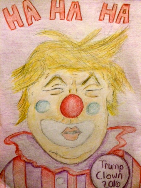 Donald Trump illustration by Danielle Kairuz.