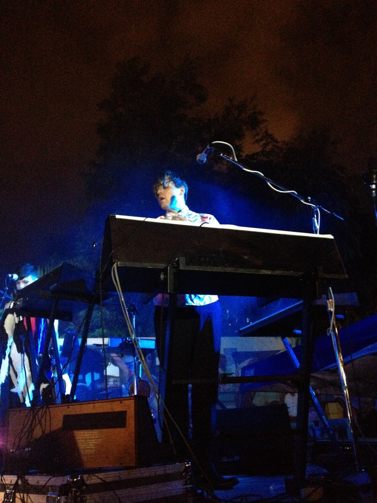 Photo of Arcade Fire's keyboardist, William Butler.