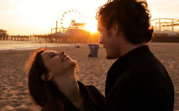 Scene from the movie Like Crazy.