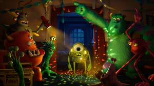 Scene from the movie Monsters University.