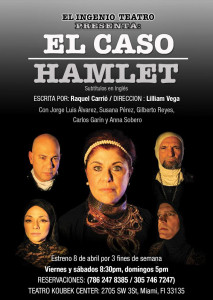Promotional poster for El Caso Hamlet.