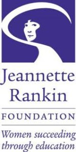 Jeannette Rankin Foundation logo.