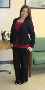 Julieth Ochoa posing for the camera.