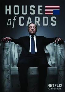 Promotional poster for House of Cards.