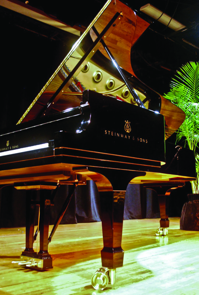 An image of the Steinway piano.