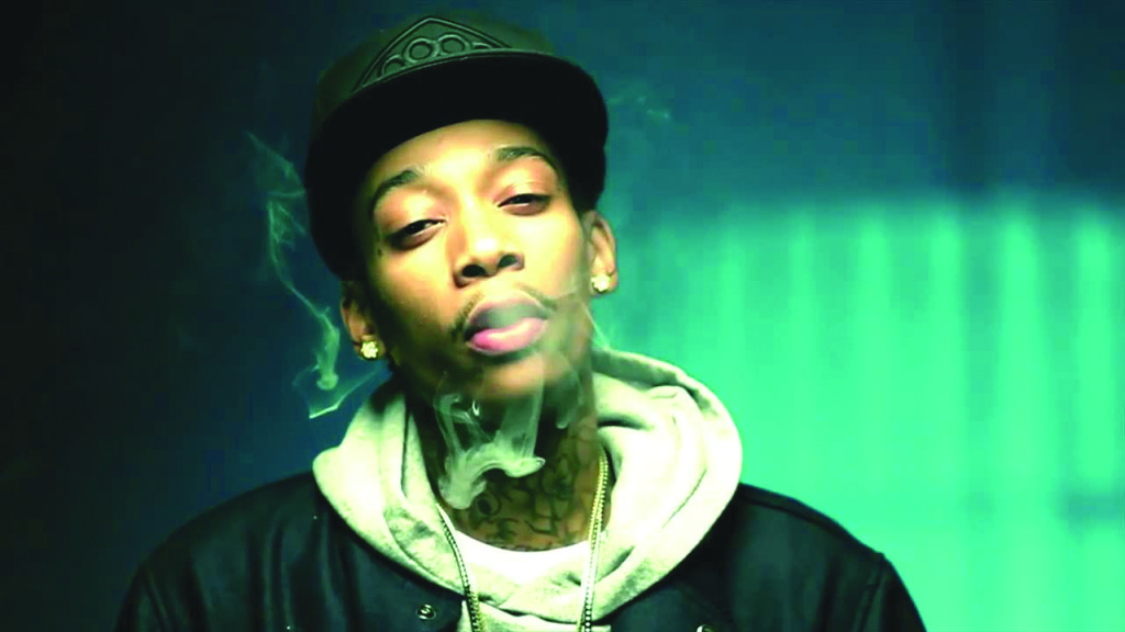 Promotional image of rapper Wiz Khalifa.