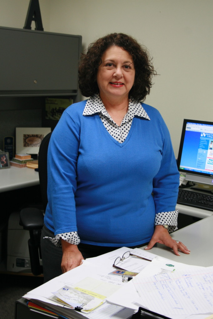 Ana Maria DeMahy in her office.