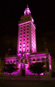 Photo of the Freedom Tower in Downtown Miami.