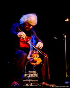 David Friesen performing.