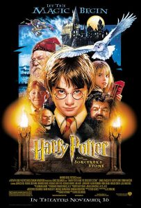 Harry Potter movie poster.
