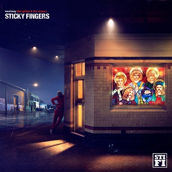 Album cover for Sticky Fingers' Westway music album.