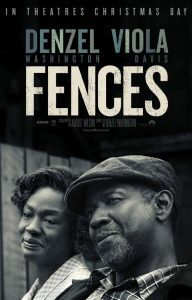 Movie poster for Fences.
