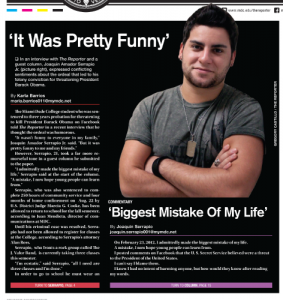 Report written by Karla Barrios.