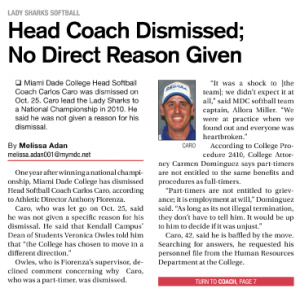 Report by Melissa Adan.