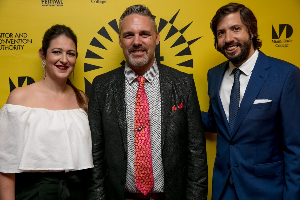 Photo of Nathalie Sar-Shalom, Jaie Laplante and Ignacio Castillo Cottin.