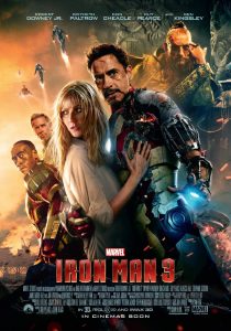 Movie poster for Iron Man 3.