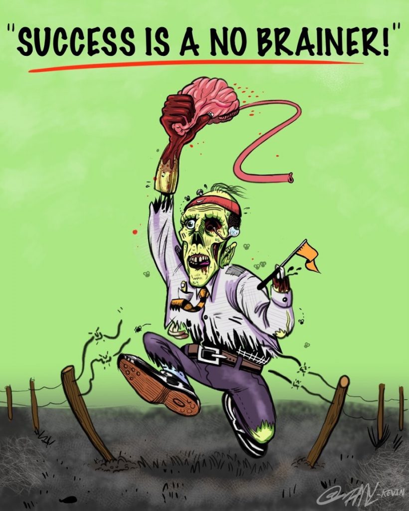 Success illustration by Kevin Flores.