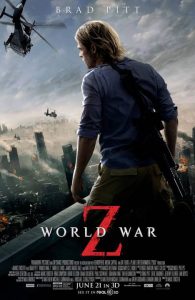 Movie poster of World War Z.
