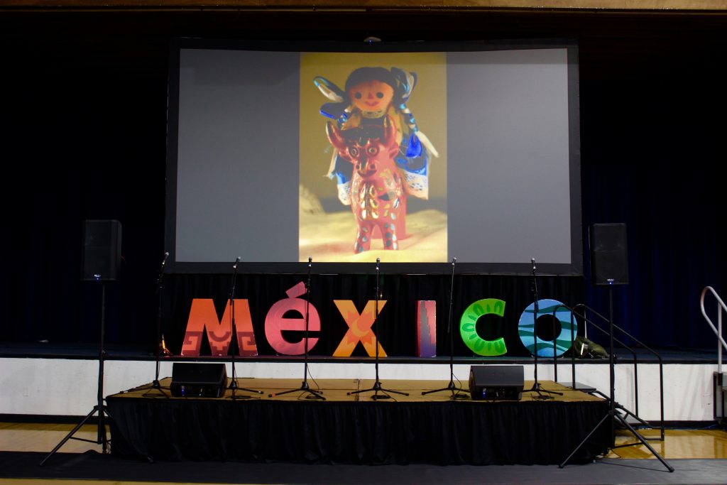 At the Mexican Independence Day event.