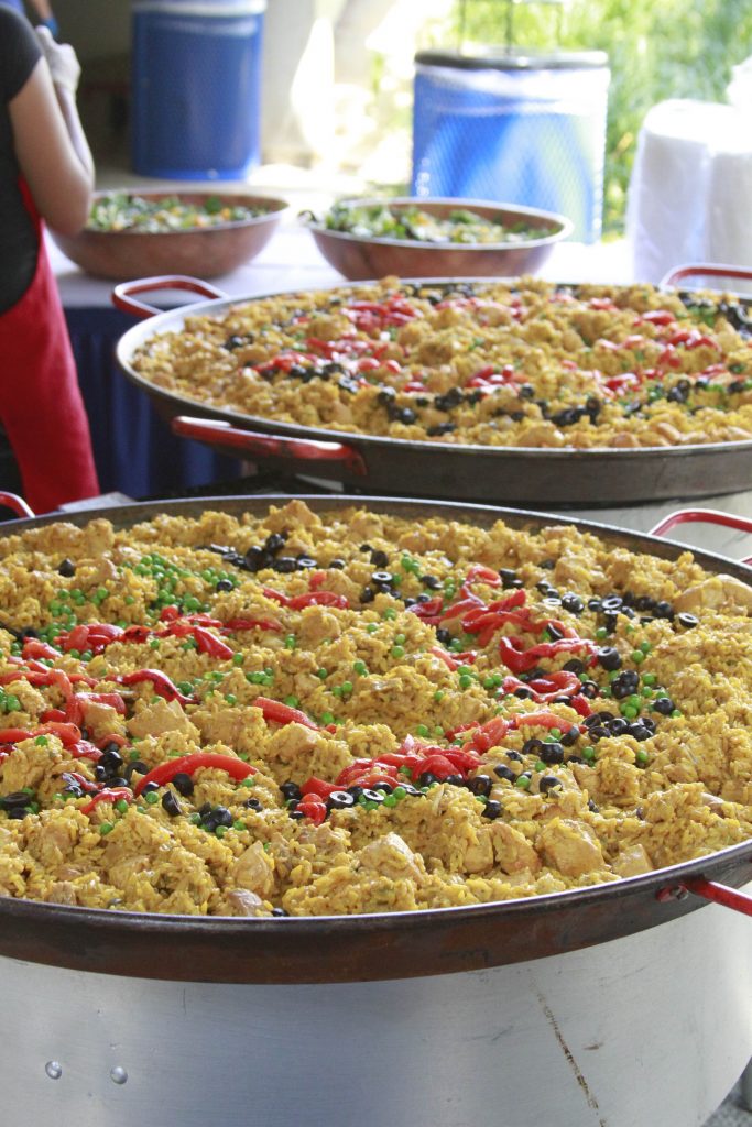 Image of food from the event Las Banderas.