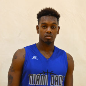 Headshot of Sharks basketball player Marvin Jean-Pierre.
