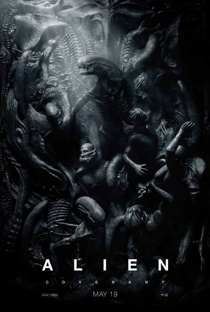 Movie poster for Alien Covenant.