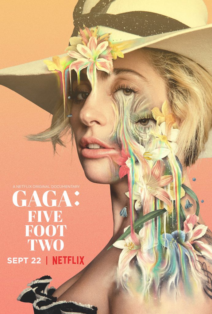 Promotional image for Five Foot Two. Lady Gaga.