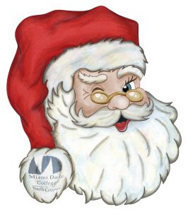 Illustration of Santa Clause.