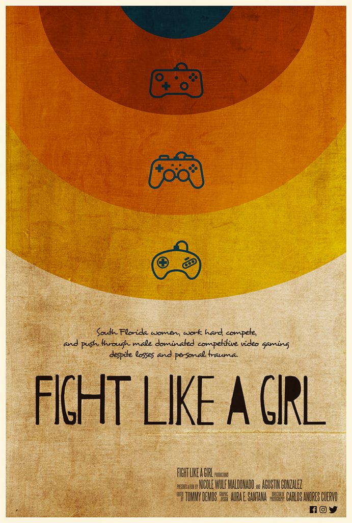 Poster for the movie Fight Like A Girl.