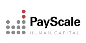 Payscale logo.