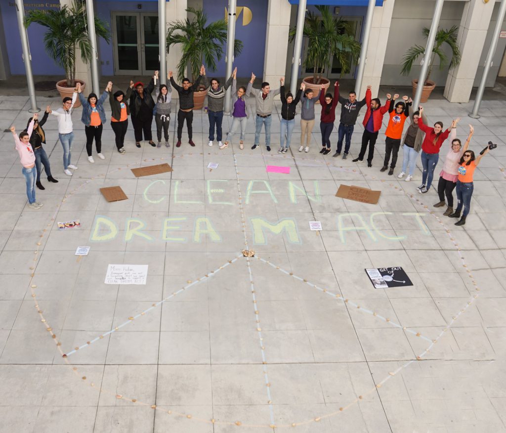 Students posing for a picture.