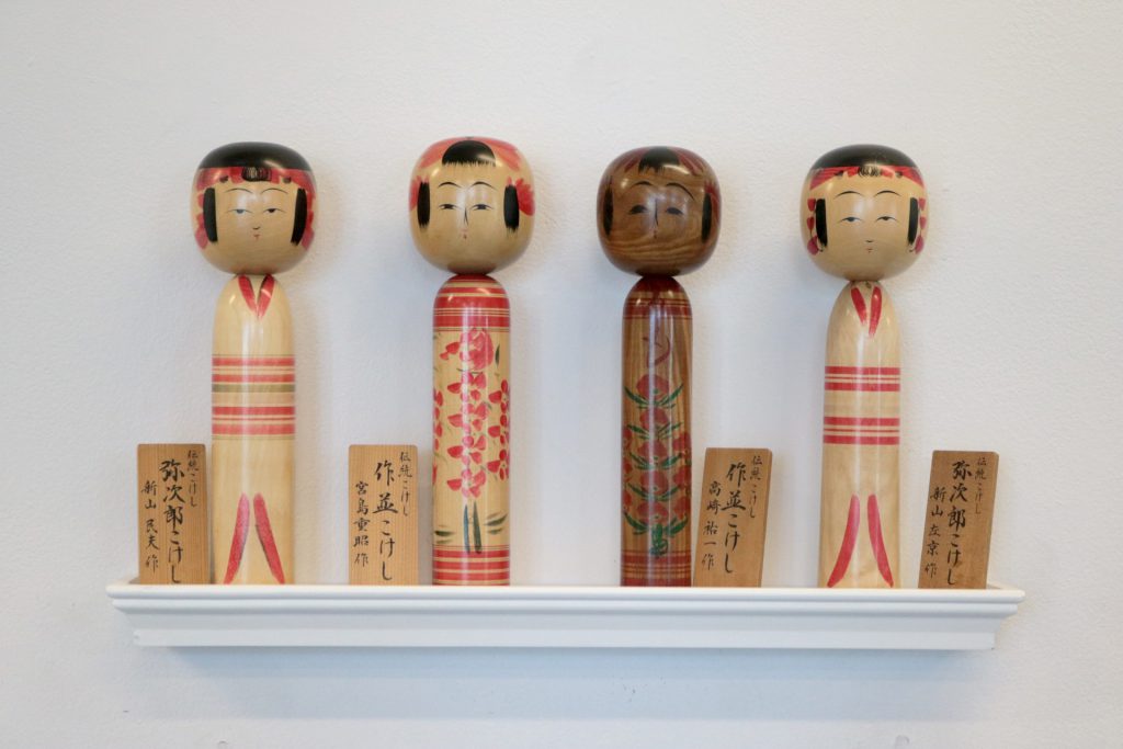 Artwork on display.