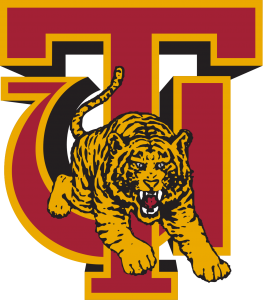 Logo of Tuskegee University.
