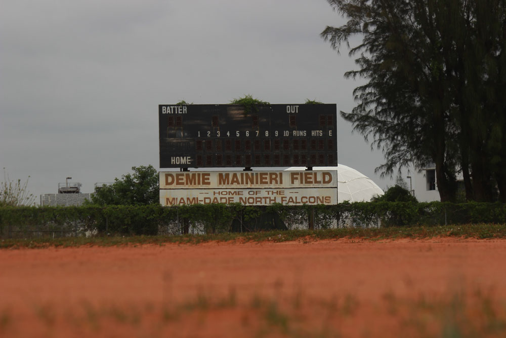 Photo of the field at North Campus.