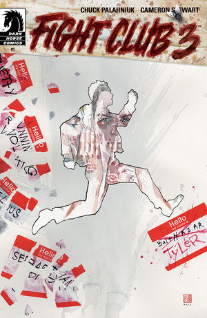 Artwork for comic book cover of Fight Club 3.