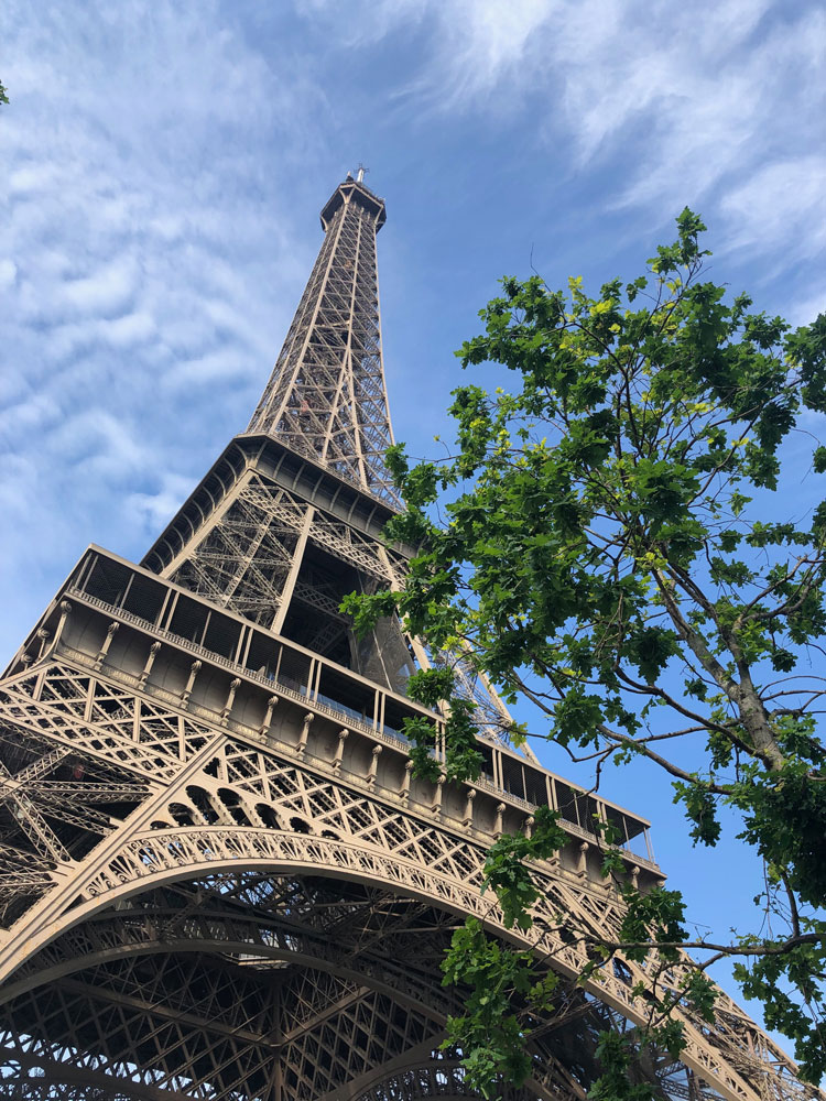 Photo of the Eiffel Tower.