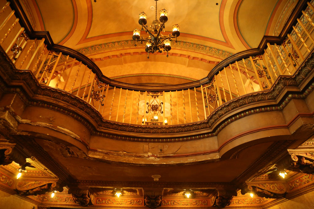 Interior of Olympia Theater.