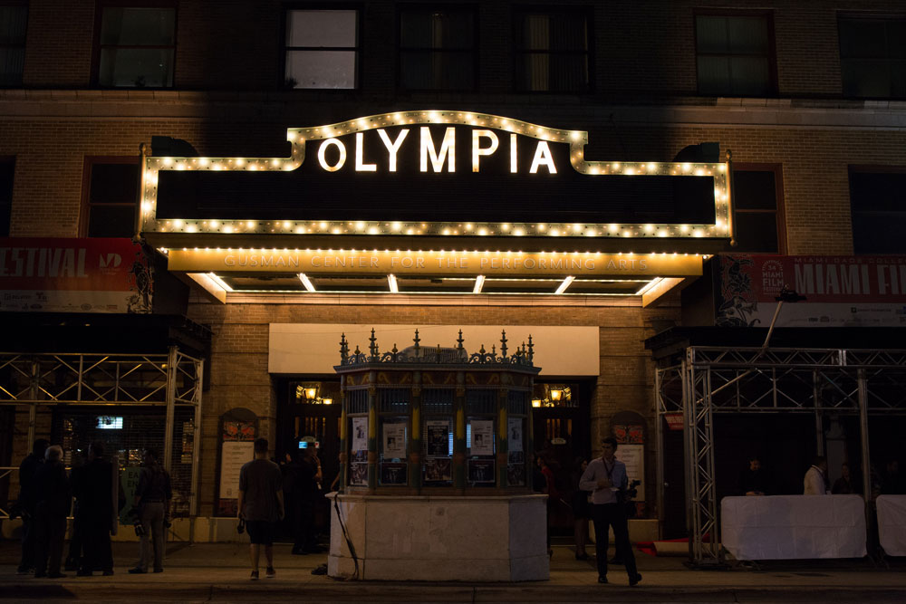 Entrance to Olympia Theater.
