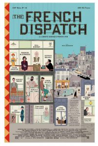 Movie poster for The French Dispatch.